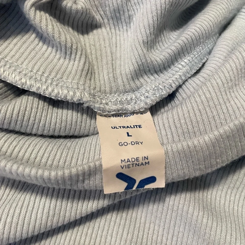 Light Blue Long Sleeve Turtleneck Top Old Navy - Picture 8 of 8